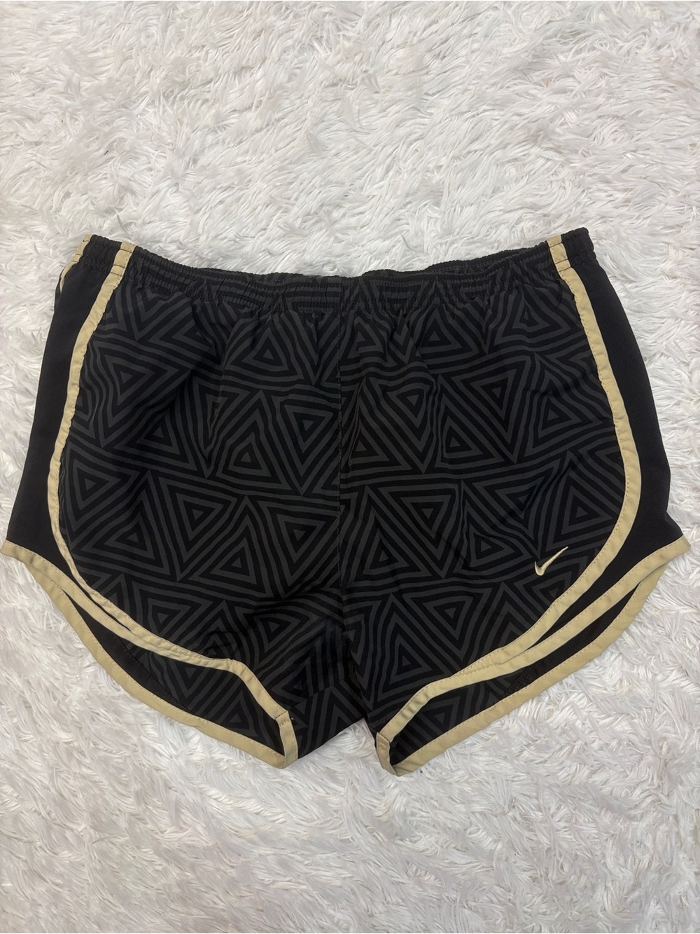 Nike Dri Fit Printed Black Athletic Shorts